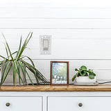 2 Pcs Silver Rhinestones Light Switch Cover,Silver Shiny Crystal Wall Plates Bling Decorative Wall Plate Single Toggle for Kitchen,Bedroom Sliverdew