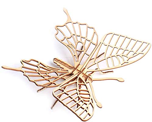 3D Wooden Insect Puzzle Set - 6 Engaging Models for DIY Assembly and Educational Fun - WoodArtSupply