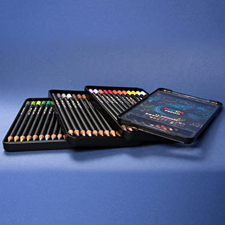 Posca Oil and Wax Coloring Pencils Art Set, 36 Prismacolor Colored Pencils, Drawing Supplies, Color Pencils, Watercolor Pencils, Colored Pencils for Uni Posca