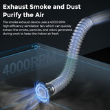 Creality Laser Engraver Enclosure 2.0 with Vent, Isolate Smoke Laser Cutting Machine Protective Cover with Eye Protection, Against Noise,Suitable for Creality