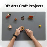 Extra Large Silicone Table Mat, Genuine Food-Grade Silicone Mat for Crafts Kids Dinner Placemat Desk Countertop Waterproof Protector Heat Insulation QPIX DIGITAL