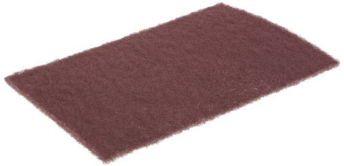 Norton Bear-Tex General Purpose Non-Woven Abrasive Hand Pad, Best Performance, Maroon Color, Aluminum Oxide, Grit Very Fine (Pack of 20) Norton