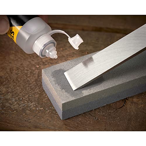 STANLEY 4 Piece Chisel Set Includes 6 12 18 25 mm High Carbon Steel Blade Chisels with Sharpening Stone and Oil 0-16-130 STANLEY