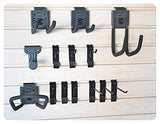 Slatwall Hooks Variety Kit for HandiWall Panel Organization, HHK WoodArtSupply