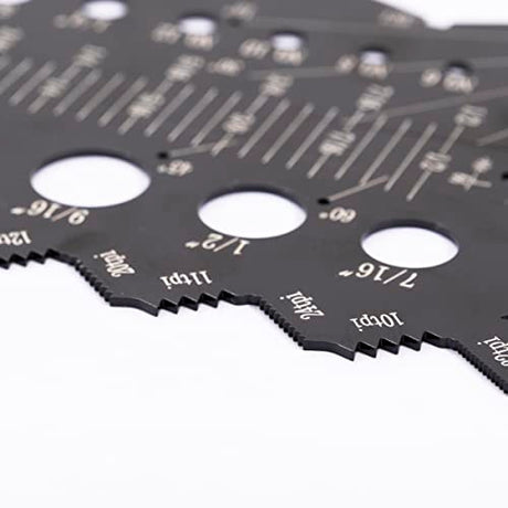 Accusize Industrial Tools 5pc Marking Black Precision Layout Solution, 2805-1406 Accusize Industrial Tools