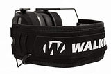 Walker's Razor Slim Electronic Bluetooth NRR 23 dB Hearing Protection Earmuffs for Outdoor/Indoor Shooting Range with Shockproof Carrying Case, Black Walker's