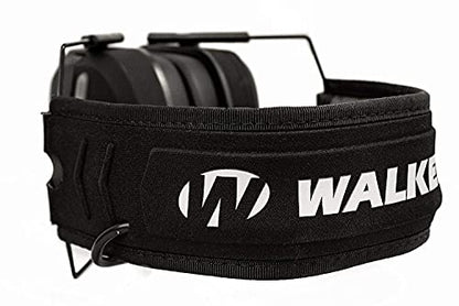 Walker's Razor Slim Electronic Bluetooth NRR 23 dB Hearing Protection Earmuffs for Outdoor/Indoor Shooting Range with Shockproof Carrying Case, Black - WoodArtSupply