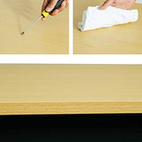 Decoholic Modern Computer Desk 63” Large Workstation Office Desk Computer Table Study Writing Desk for Office Home, with Leg Bars,Industrial Decoholic