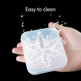 NiArt DIY Epoxy Resin Casting Silicone Mold 11 Snowflake Handmade Art Craft Christmas Tree Ornament Necklace Earring Jewelry Pendant Keychain Holiday NiArt