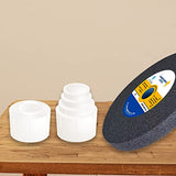 Reducing Bushing Adapters for Bench Grinding Wheels 8 PCS(2 Sets) Arbor Adapters 1" Thick from 1-1/4" to 1", 3/4", 5/8" YeulYuuri