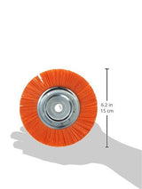 Dico 541-756-6 Nyalox Bench Brush 6-Inch Orange 120 Grit Dico