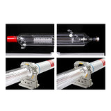 Cloudray RECI CO2 Laser Tube W2 CO2 Glass Laser Tube, 90W 100W Length 1200mm S2 Z2 Dia 80mm For CO2 Laser Engraver Cutting Machine Cloudray