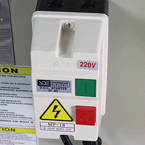 Baileigh Industrial - MDC-1800-1.0; 220V 1Phase Metal Working Dust Collector (1017066) Baileigh