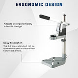 ATPEAM Drill Press Adapter for Hand Drill | Double Hole Universal Bench Clamp Portable Drill Press Stand Workbench Repair Tool Dremel Drill Press for ATPEAM