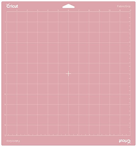 Cricut FabricGrip Adhesive Cutting Mat 12" x 12", High Density Fabric Craft Cutting Mat, Made of Material to Withstand Increased Pressure. Use For Cricut