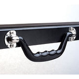 Eastwood Heavy Duty Folding Sawhorse | Holds up to 1500 lbs Capacity | 5 Way Height Adjustable Solid Steel Saw Horse | Portable Work Bench Design Eastwood