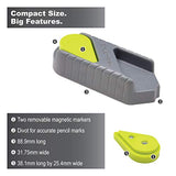 Calculated Industries 7310 StudMark Magnetic Stud Finder with 2 Removable Magnet Markers | Finds & Marks up to 3 Stud Locations | Updated 2020 More Calculated Industries