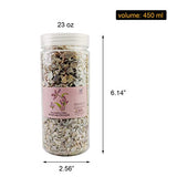 HappyFiller 1.4 Pound Broken Pieces Crushed Shells Chips Vase Filler Resin Arts,Succulents,Plants Top Dressing Soil Cover,Hotricultural Pebbles Grow HappyFiller