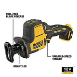 DEWALT XTREME 12V MAX* Reciprocating Saw, One-Handed, Cordless, Tool Only (DCS312B) DEWALT