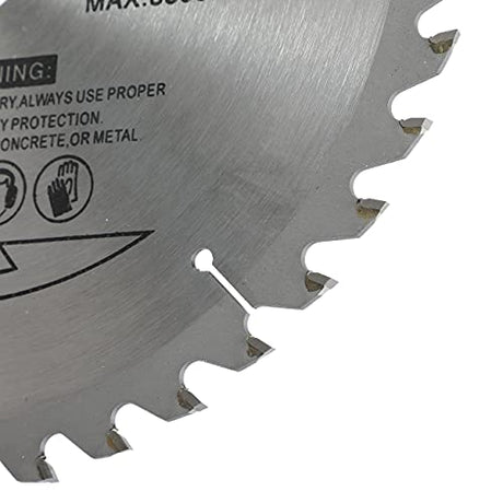 BlueNatHxRPR 8" 40 Teeth Carbide Tip Wood Cutting Circular Saw Blade Table Saw Blade Miter Saw Blade with 5/8" Arbor for General Purpose BlueNatHxRPR