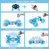 BEMITON Boys Aged 6-12 Birthday Gift Ideas- Gesture Sensing RC Stunt Car Toy for Kids, Hand-Controlled 2.4Ghz Remote Control Twist Cars, 4WD BEMITON