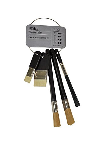 Liquitex Professional Freestyle Large Scale Brush 5-Piece Set - WoodArtSupply