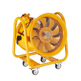 VEVOR Portable Blower Explosion Proof Utility Fan 16 inch, 4240 CFM Heavy Duty Cylinder Exhaust Fan With 16.4ft Power Cord - No Plug, Industrial VEVOR