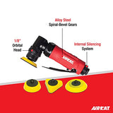 AIRCAT Pneumatic Tools 6320: Spot Sander and Polisher with Internal 1/8-Inch Orbital Head 13,000 RPM AIRCAT