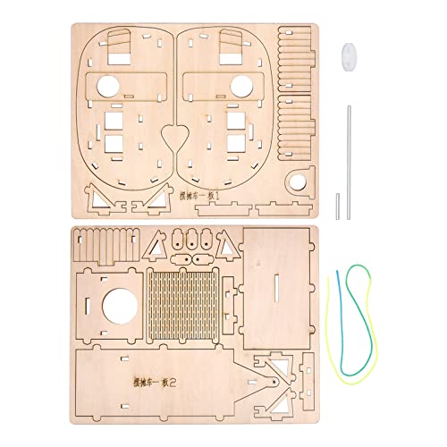 INFUNLY DIY Stem Kit Bird House Kit Camper Bird House Kit Wooden Birdhouses Set Grocery Store Design Educational DIY Carpentry Construction Wood - WoodArtSupply