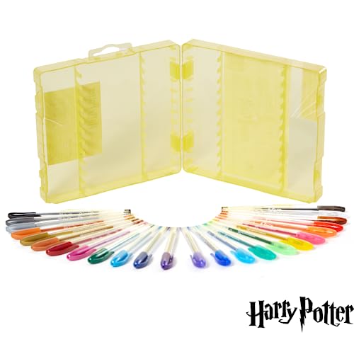 Innovative Designs Harry Potter Wizarding World Gel Pen Set for Kids, 24 Pack with Glitter Gel Pens, Cute Pens for Girls and Boys Innovative Designs