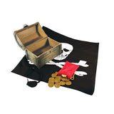Melissa & Doug Wooden Pirate Chest Pretend Play Set Melissa & Doug
