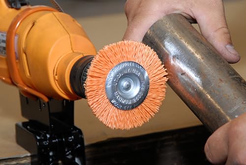 Dico 7200048 4" Medium Nyalox Wire Wheel Brush Dico