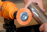 Dico 7200048 4" Medium Nyalox Wire Wheel Brush Dico