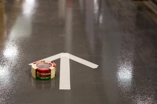 Duck Brand Professional Painter's Tape, 0.94 Inches by 60 Yards, Beige, Single Roll (1362488) Duck