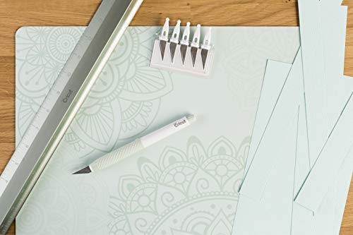 Cricut Self Healing Cutting Mat - Cricut Mat for use with Cricut TrueControl Knife, Rotary Cutter, Craft Knife, Xacto Knife - 18" x 24", Decorative, Cricut