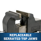 Wilton WS4 Shop Bench Vise, 4" Jaw Width, 4" Max Jaw Opening (63300) Wilton