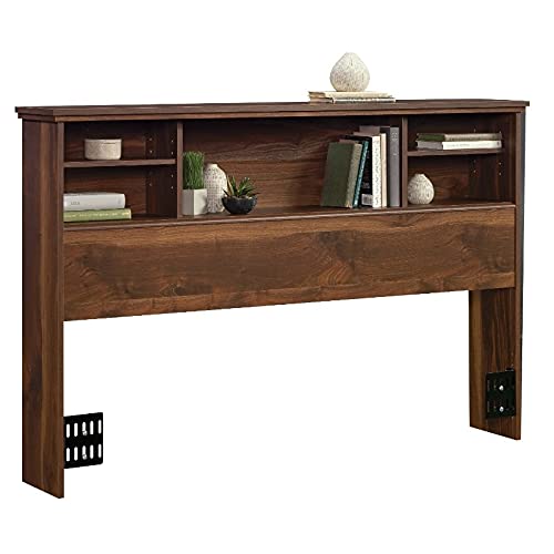 Sauder River Ranch Grand Walnut Full/Queen Bookcase Headboard - WoodArtSupply