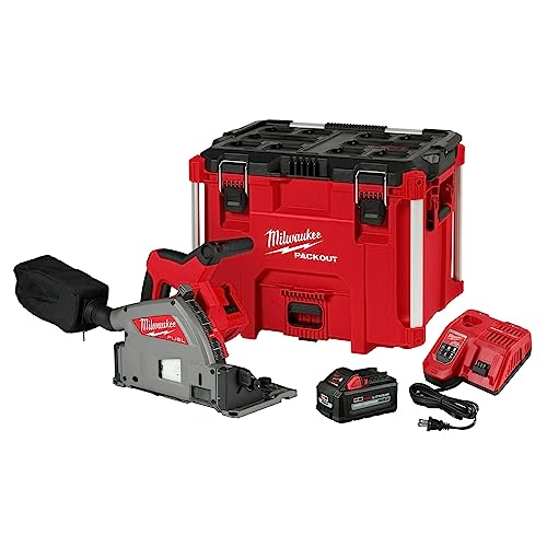 Milwaukee 2831-21 M18 FUEL 18V 6-1/2" Cordless Li-Ion Plunge Track Saw Kit Milwaukee