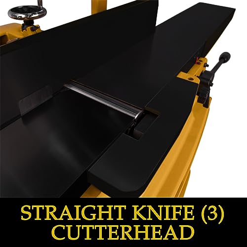 Powermatic 8-Inch Parallelogram Jointer with ArmorGlide, Straight Knife, 2 HP, 1Ph 230V (Model PJ882T) Powermatic