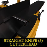 Powermatic 8-Inch Parallelogram Jointer with ArmorGlide, Straight Knife, 2 HP, 1Ph 230V (Model PJ882T) Powermatic