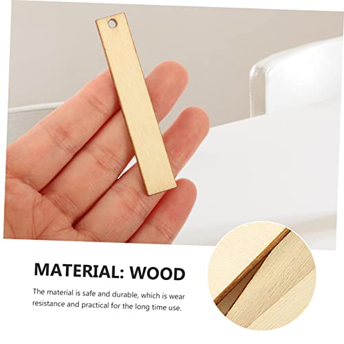 COHEALI 5 Sets Blank Wood Earrings Pendants Blank with Hole Wood Blanks Unfinished Earring Pendants Wood Earring Making kit Earring Making Supplies COHEALI
