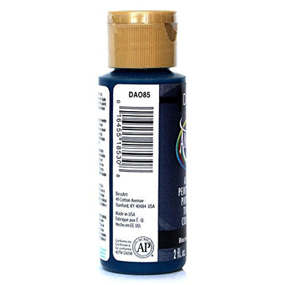 DecoArt Americana Acrylic Paint, 2-Ounce, Midnight Blue - WoodArtSupply