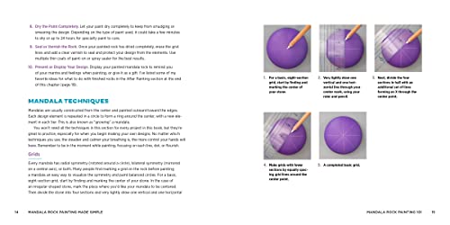 Mandala Rock Painting Made Simple: Step-by-Step Instructions for Timeless Designs WoodArtSupply