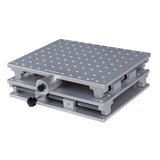 2-Axis Workbench 2D Axis Work Table US Stock XY Table 2-Axis Moving Table Workbench with Polished Lifting Platform for Laser Engraver Machine SFX