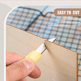 6 Pack Basswood Sheets 12 x 18 x 1/8 Inch-3 mm Unfinished Plywood for Craft Thin Wood Boards Sheets Rectangle Wood Panels for DIY School Projects, AWIZOM