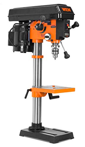 WEN 4212T 5-Amp 10-Inch Variable Speed Cast Iron Benchtop Drill Press with Laser WEN