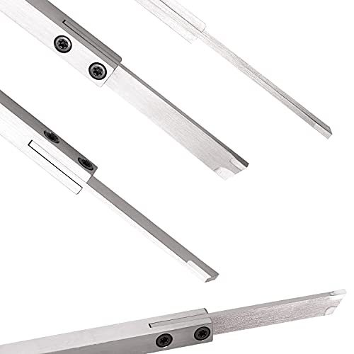 Carbide Parting Tool and Grooving Woodturning Tool 19.68 inches for Wood Turning Lathe Asieg Tool