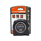 Crescent Lufkin 1-3/16 x 25' Command Control Series Black Clad Tape Measure - L1025CB Lufkin