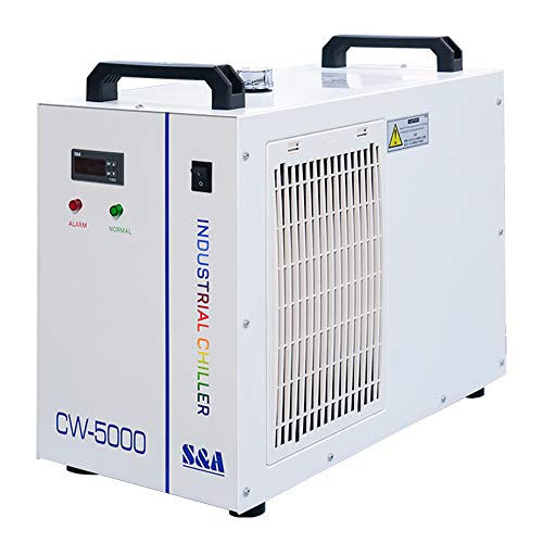 Genuine CW-5000DG S&A Water Chiller Water Cooling Machine for CO2 Laser Engraving Laser Cutter LYXC