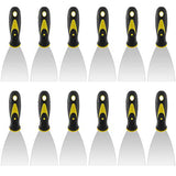 ZEONHAK 12 PCS 3 Inches Putty Knife, Heavy Duty Putty Knife Scraper, Spackle Knife for Drywall Finishing, Plaster Scraping, Patching and Painting, ZEONHAK